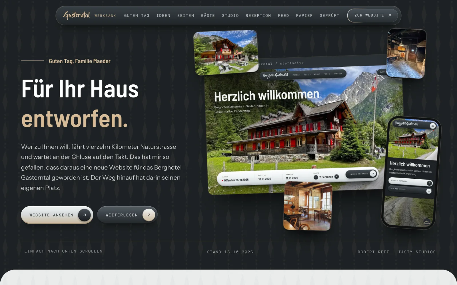 Alles auf einen Blick: Berghotel Gasterntal
