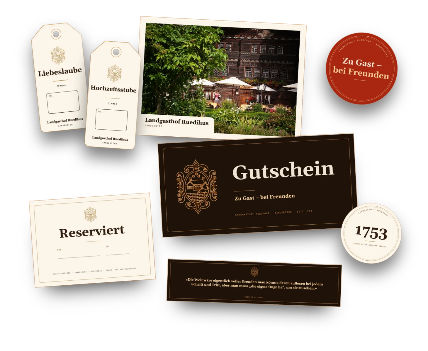 Drucksachen: Landgasthof Ruedihus